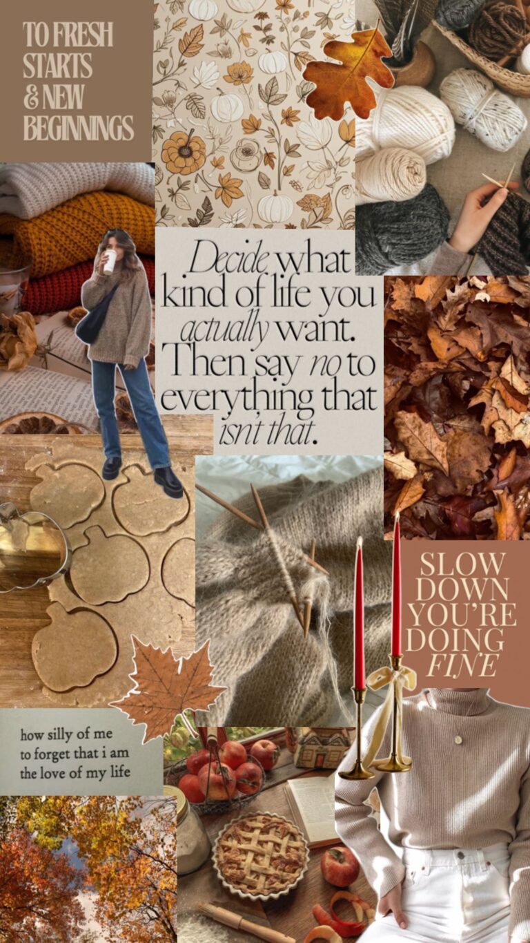 To Fresh Starts & New Beginnings: My Autumn Vision Board